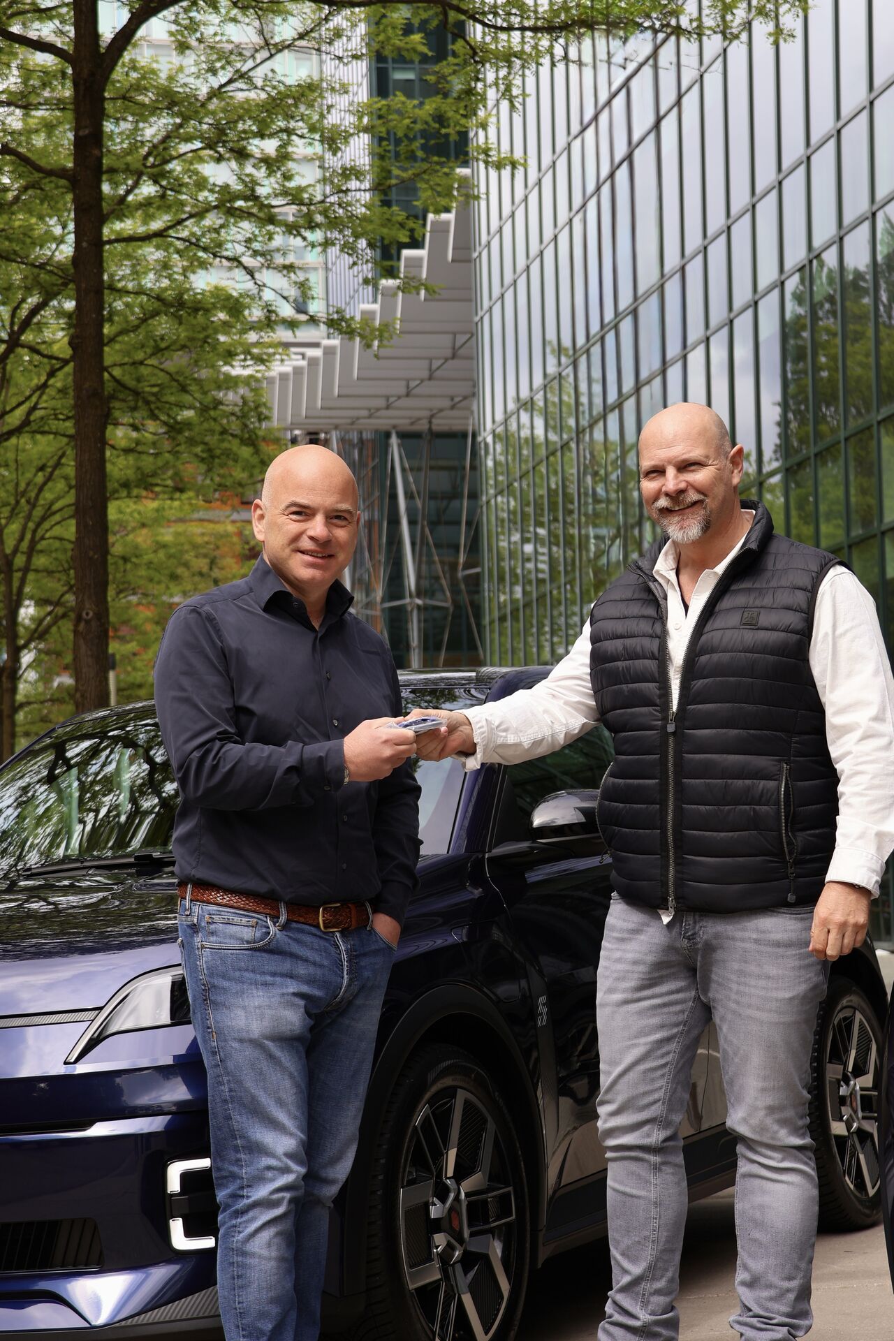 Sleuteloverdracht EV bij Greenberg Nielsen